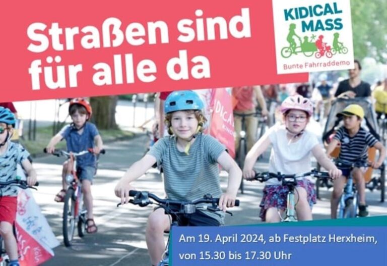 Save the date – Kidical Mass Raddemo